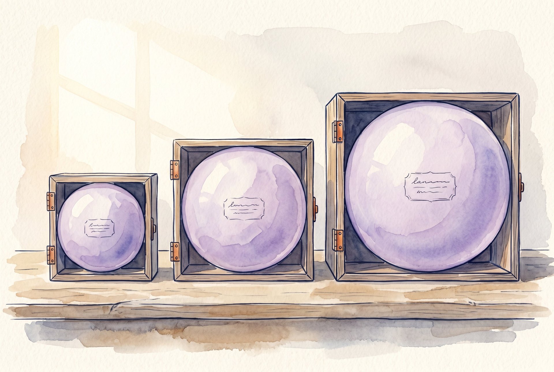 Loi de Parkinson illustrée : trois ballons identiques gonflent pour remplir des boîtes de tailles croissantes — le travail s'étale pour occuper tout le temps disponible